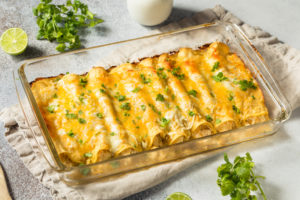 holiday recipes from the bowden - chicken enchiladas